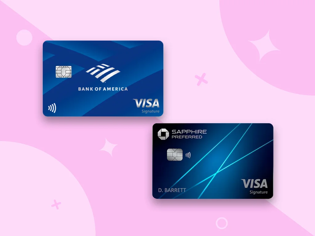 Chase Sapphire Preferred vs. Bank of America Travel Rewards Card