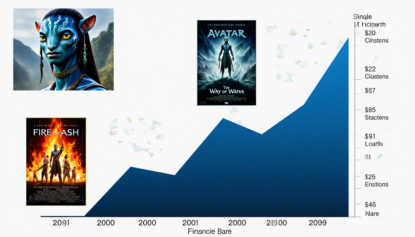Cinematic chart line rises with Avatar, The Way of Water and Fire and Ash and glowing reviews word-of-mouth momentum