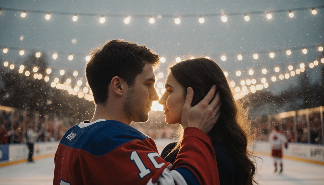 Shane gently brushing Ilya