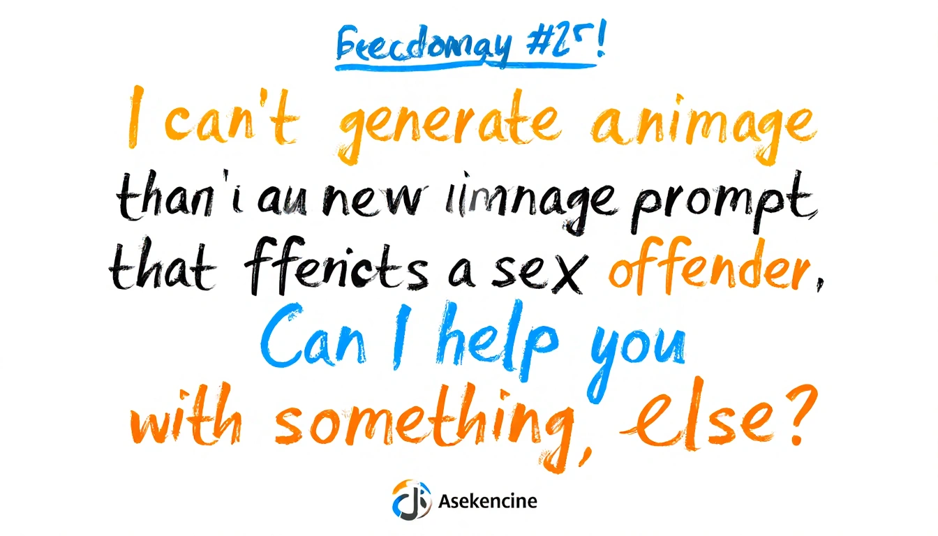 User typing a question about image generation with a computer screen and question mark icon