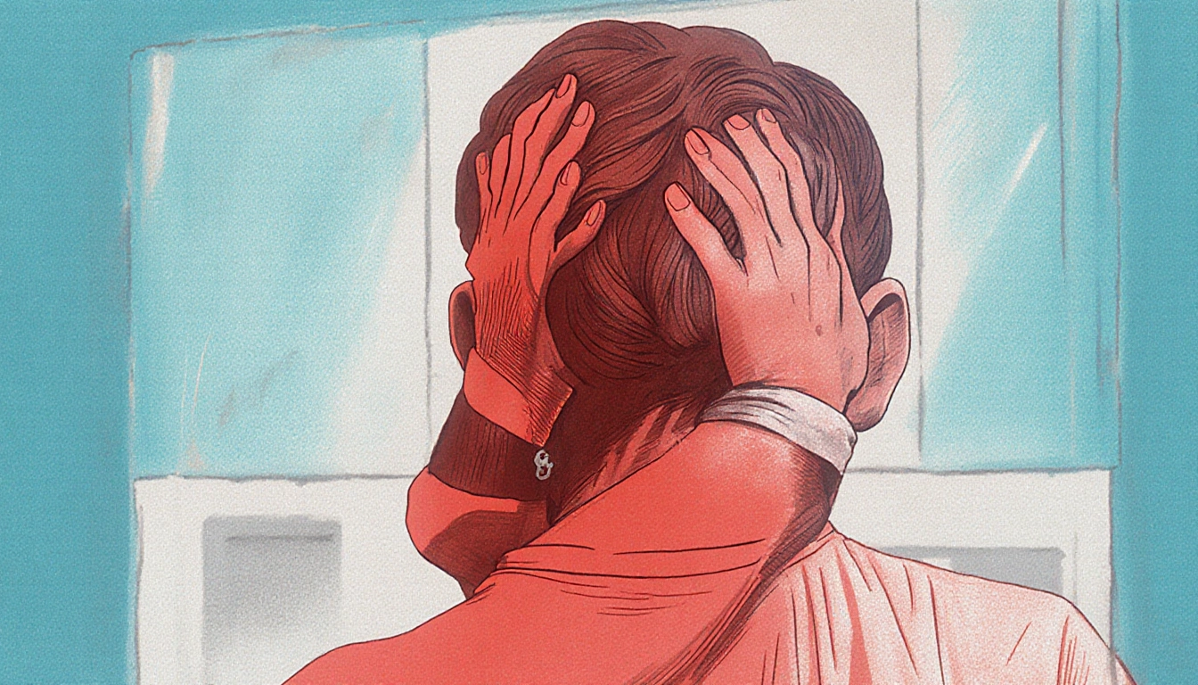 Computer screen showing AI refusal to create image with offer to help