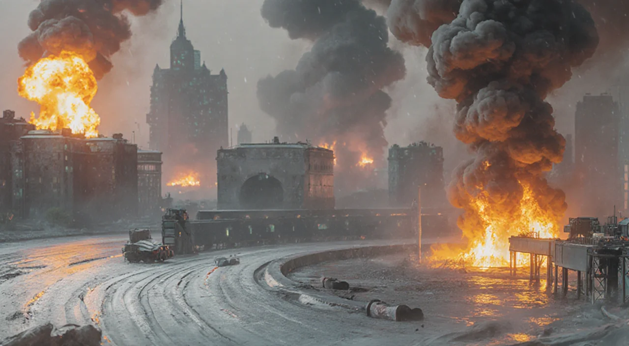 Chat interface showing refusal message with user request about bomb plot.