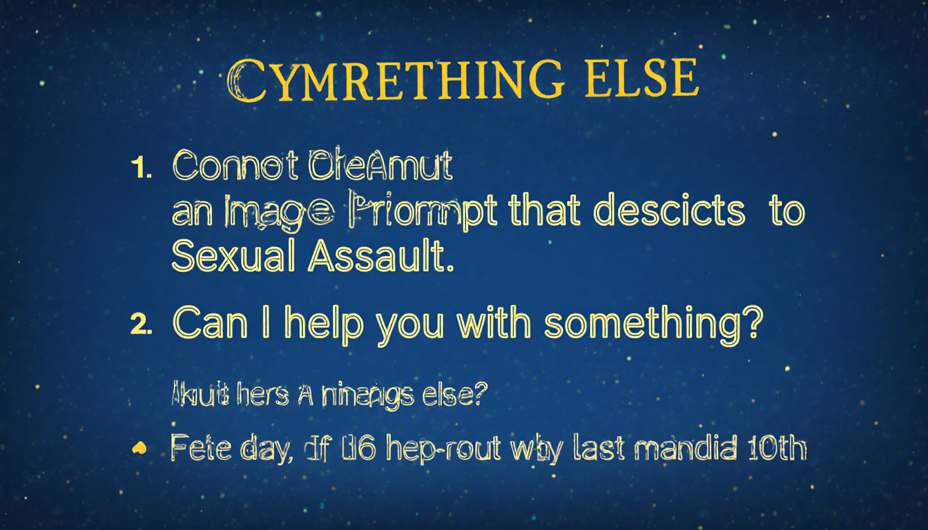 AI chatbot interface displaying a refusal to create sexual content with an offer for other assistance