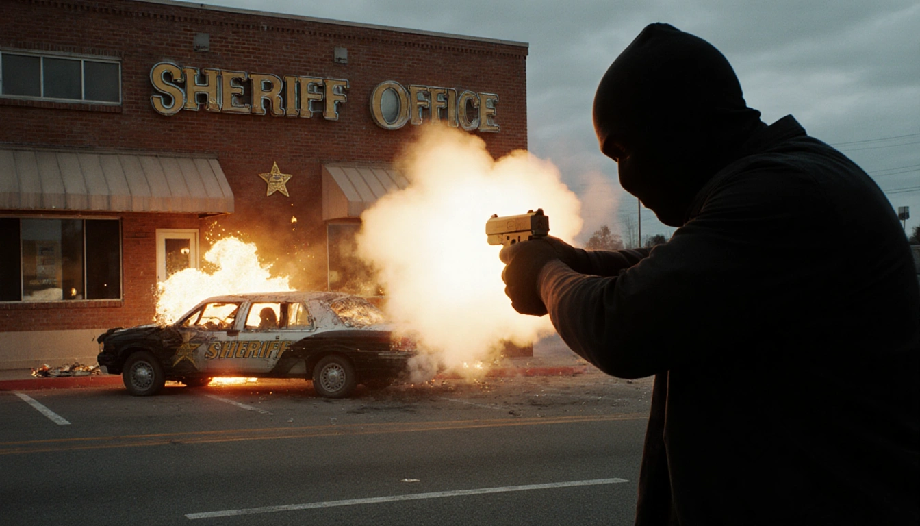 Digital assistant icon declining to create violent image with reassuring text on screen