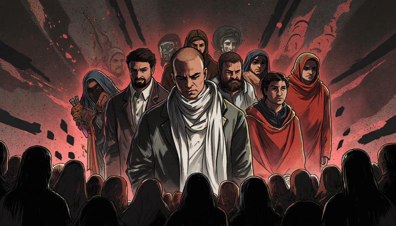 Chat AI displays refusal text with supportive tone and computer screen background