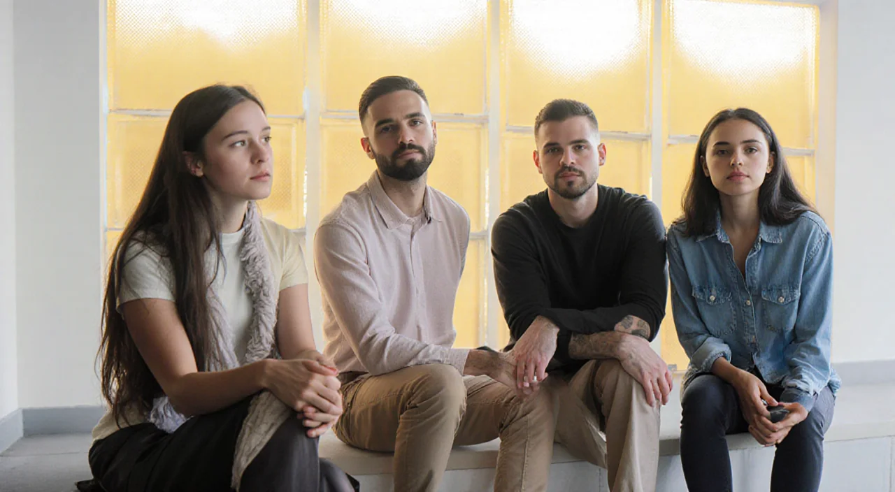 Banner displays cannot create violent images with a question asking for alternative help