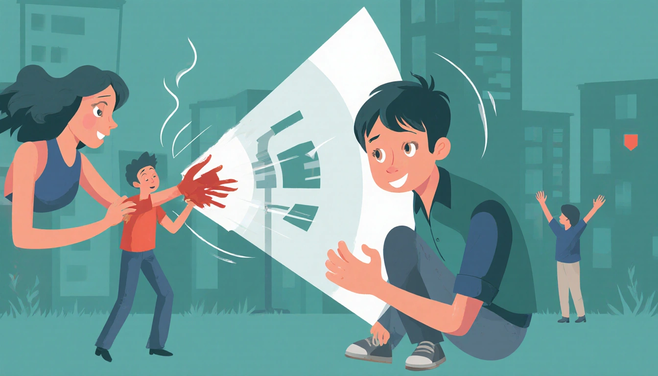 Assistant refusing to create violent content with clear warning text