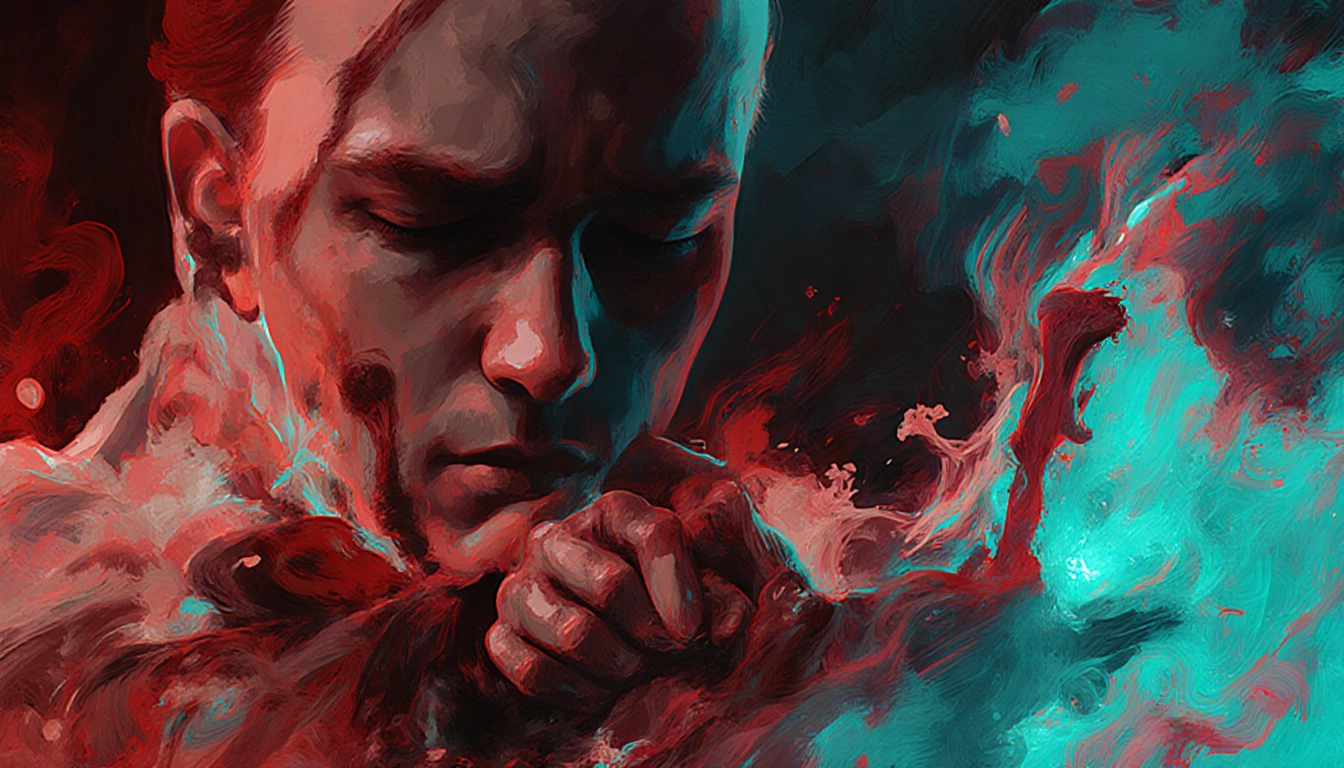 AI assistant displaying a text bubble that says it cannot create violent images and offers help