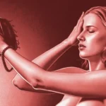 Chat interface displays message about not creating sexual assault images with an offer of help and friendly tone