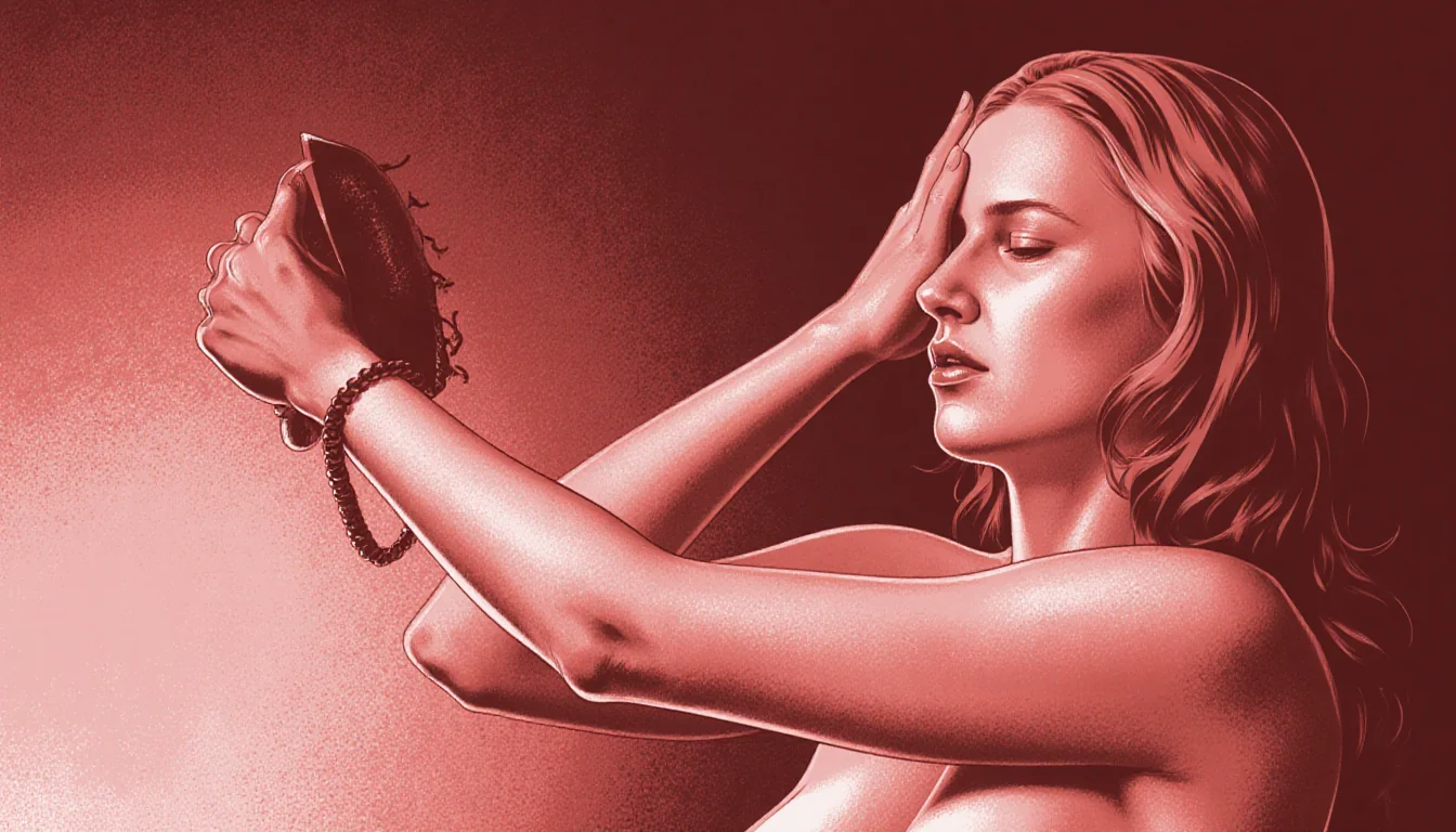 Chat interface displays message about not creating sexual assault images with an offer of help and friendly tone