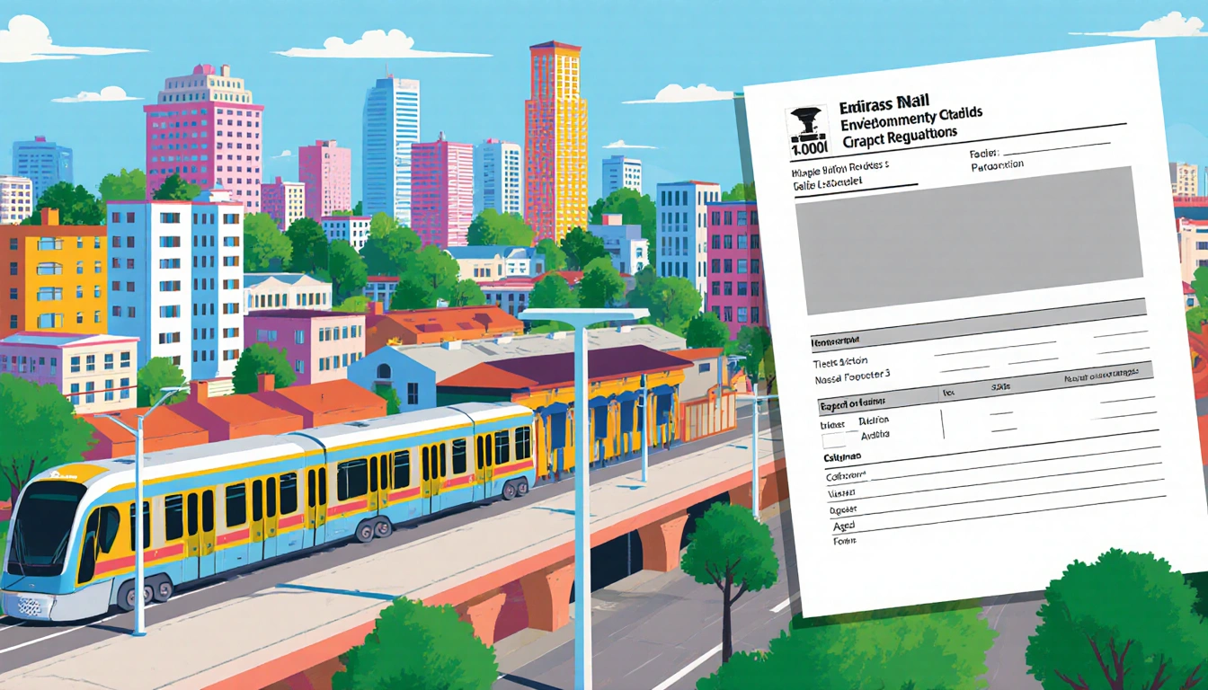 Homeowners renting vacation units with green rooftops and a greyed review form in corner of urban density station