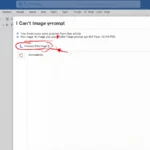 Person holding phone with error message on screen showing refusal to generate content