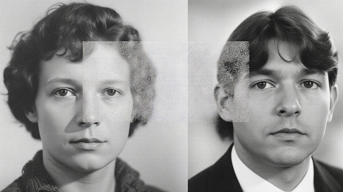 Text message on phone screen with refusal notification and simple interface