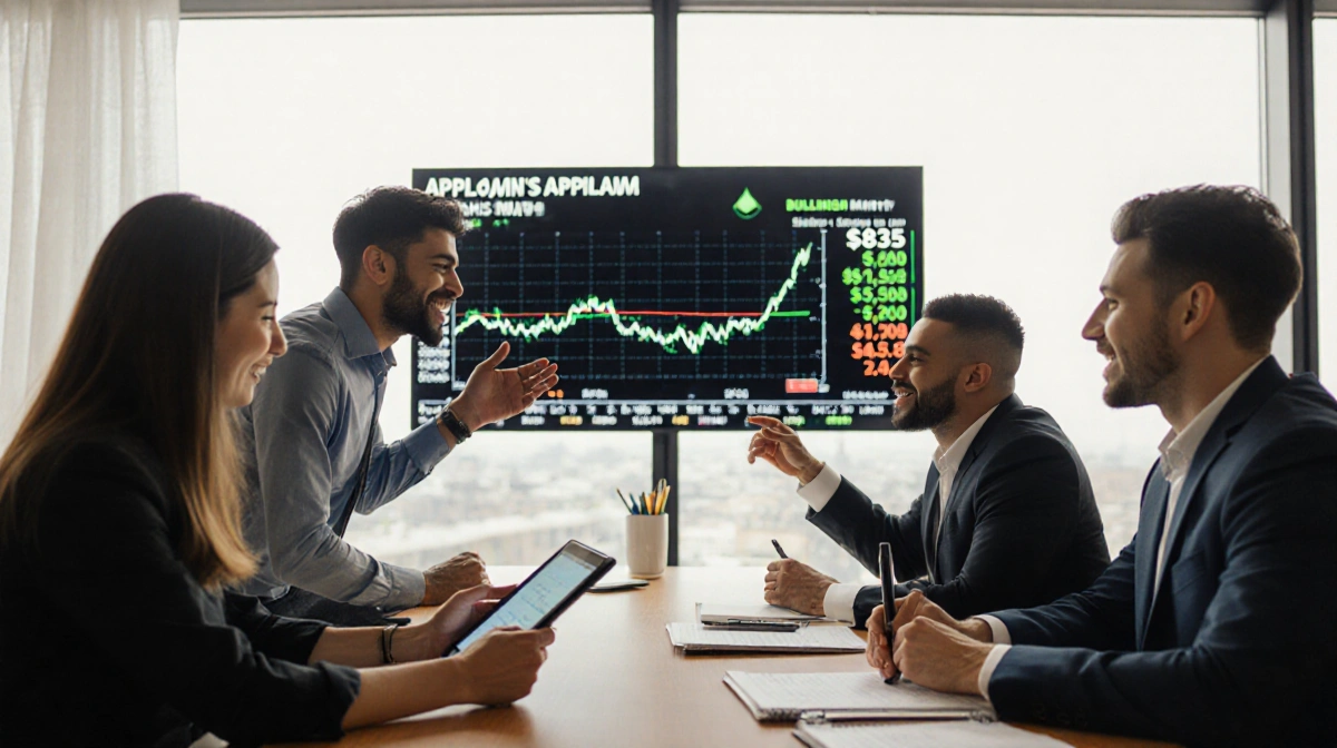 Finance professionals celebrate AppLovin