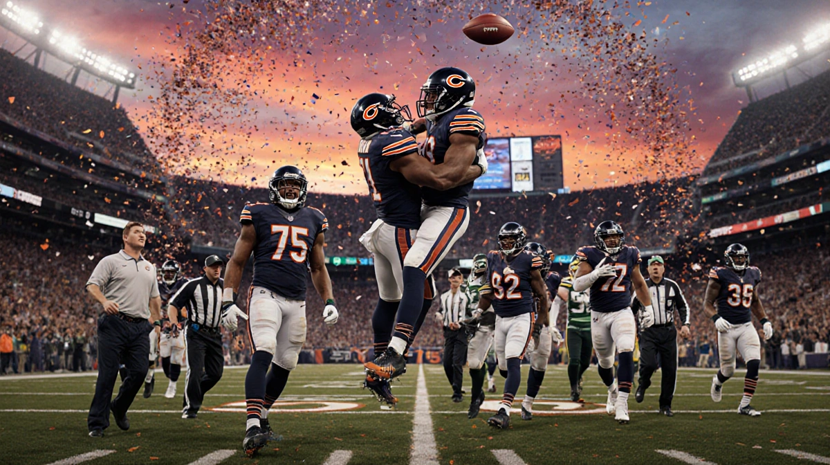 Bears Shock Packers 31-27 in Wild Card Comeback