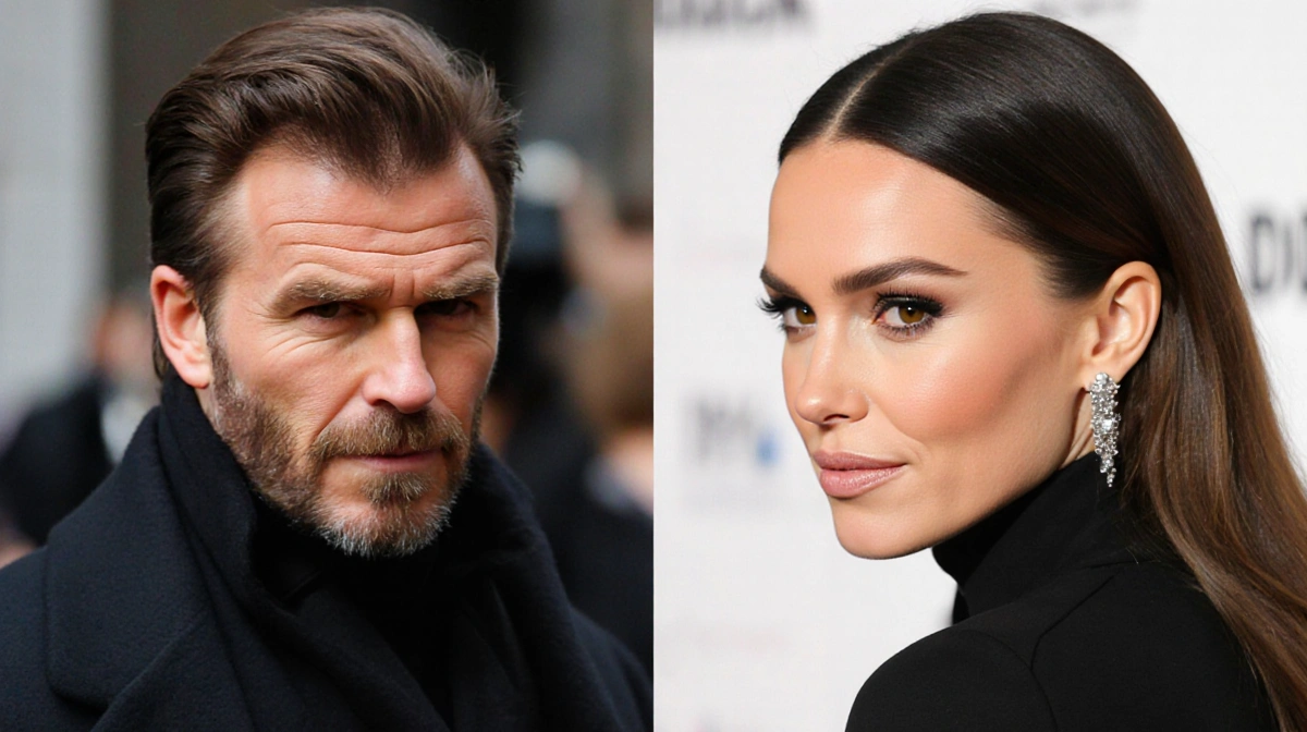 David and Victoria Beckham posting on social media with Brooklyn controversy behind their comeback