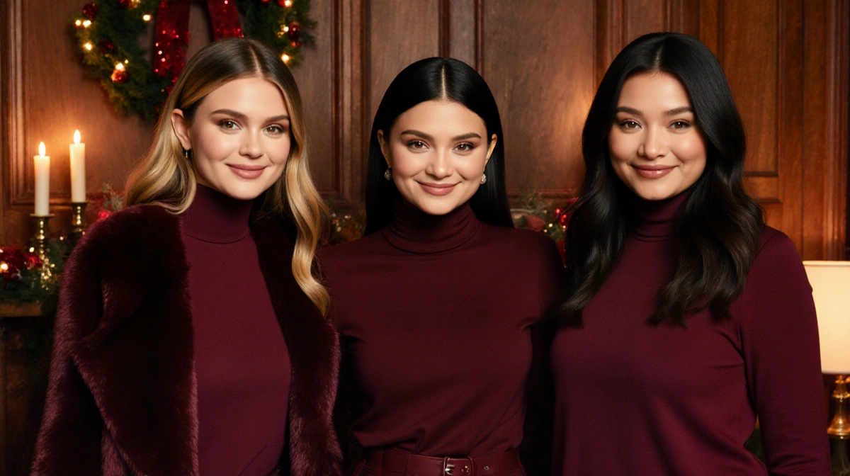 Burgundy Is Winter’s Hottest Color