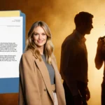 Blake Lively stands with email folder revealing Taylor Swift