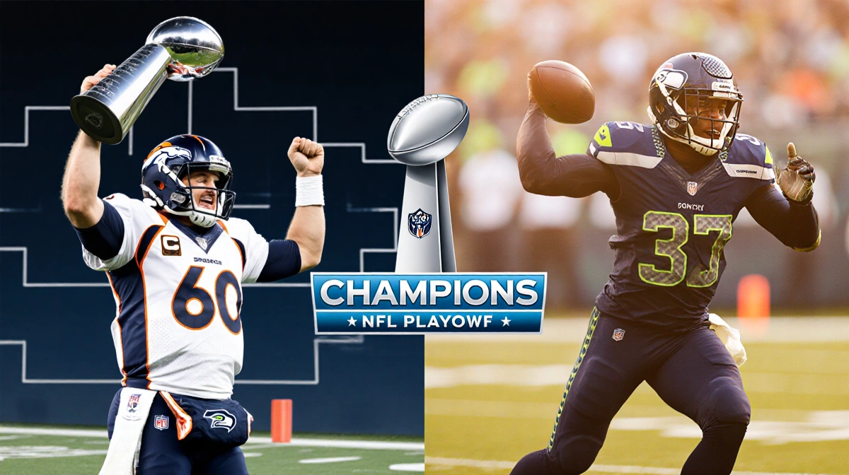 Broncos, Seahawks One Win From Super Bowl After Securing Byes