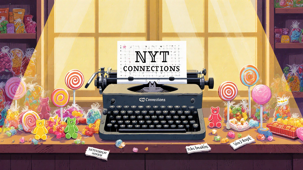 NYT Connections Jan 8 Hints: Candy Bars Hide Puzzle Answers