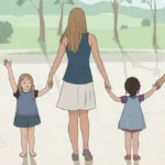 Chatbot window showing a message refusing to create an image with sensitive content