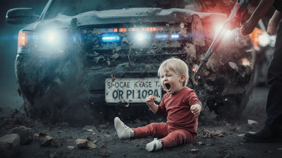 No image was rendered because the prompt was declined for depicting violence against a child.