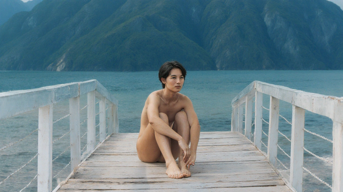 Person receiving helpful message with friendly guidance and support options