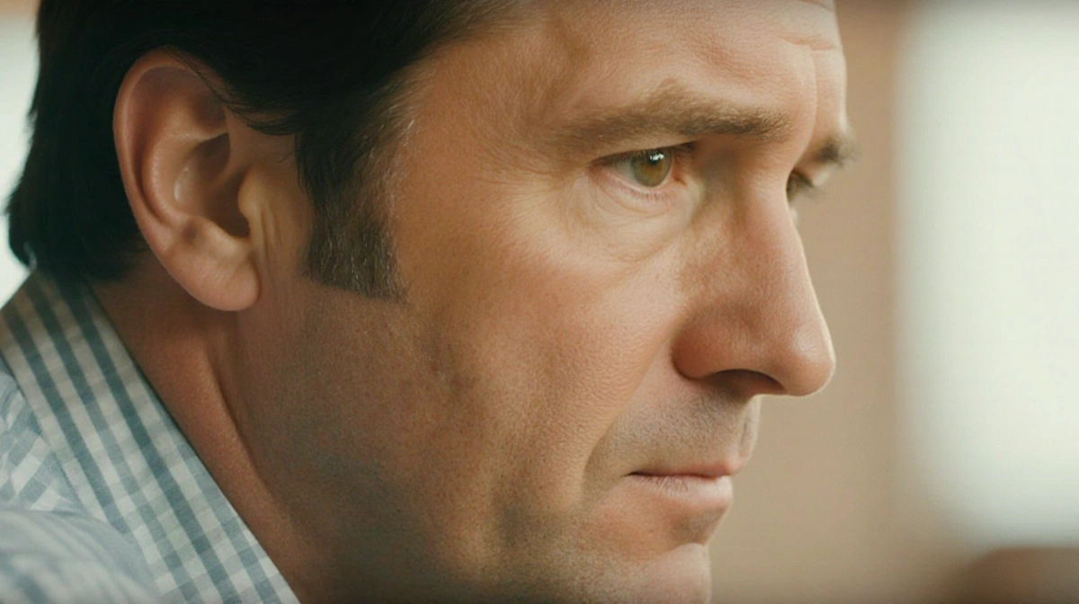 Paul Rudd smiling at camera with friendly expression and casual outfit