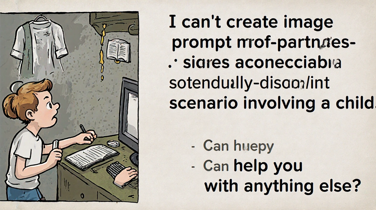 No image was generated