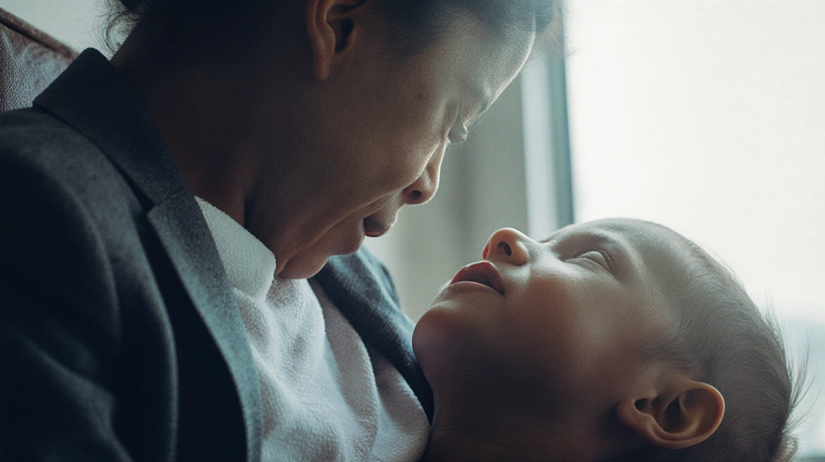 Person typing at computer with help message on screen