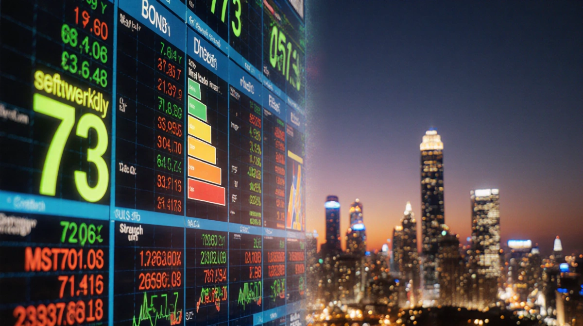 Stock ticker shows Devon Energy