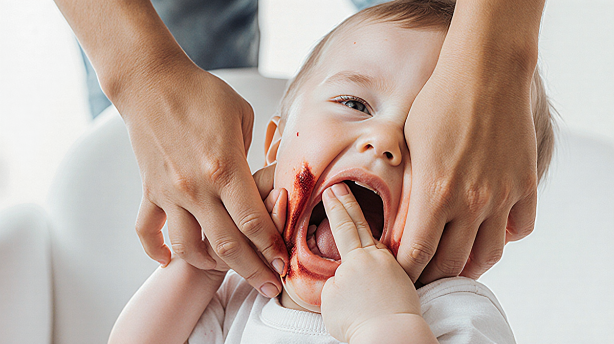 User typing a request about child abuse images with chat interface displayed