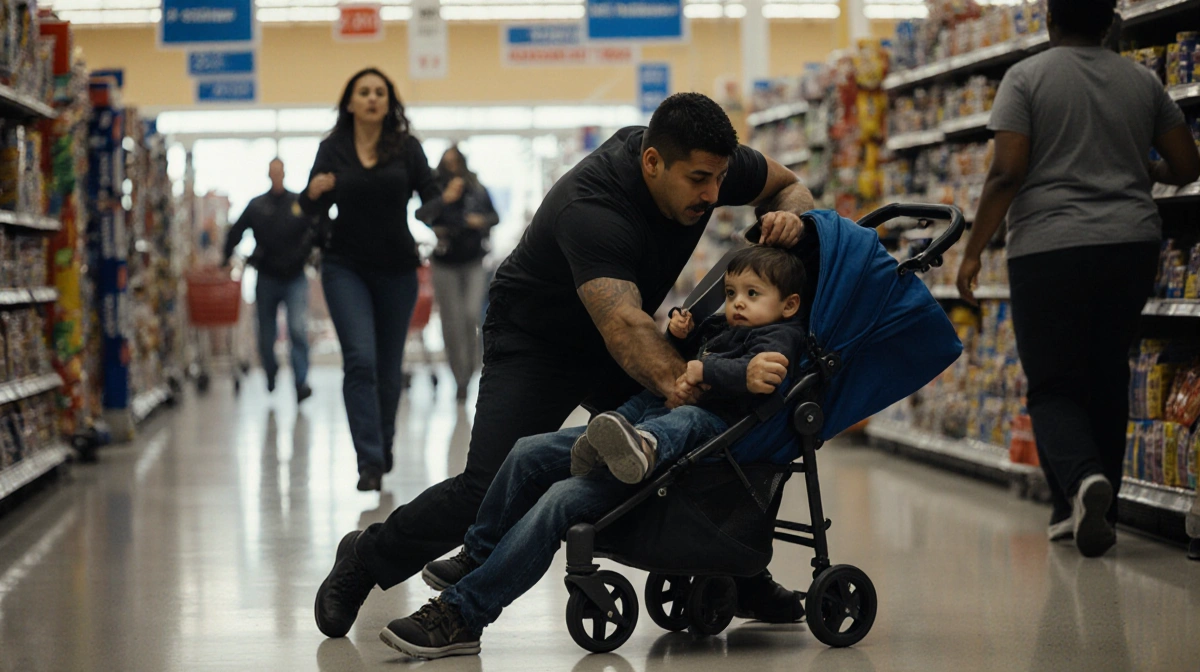 {“title”:”Dad Fights Off Knife-Wielding Kidnapper in Walmart”,”body”:”> At a Glance
> – A **father