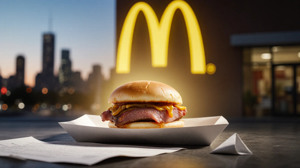 McDonald’s Sued Over McRib’s ‘No Rib’ Pork Patty