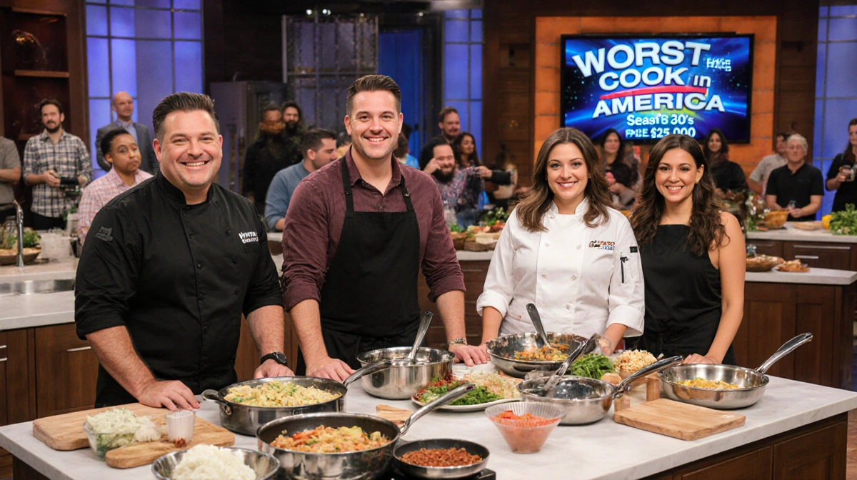 Food Network Debuts First ‘Worst Cooks’ Without Anne Burrell