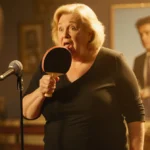 Kathy Bates Licks Ping Pong Paddle at Critics Choice Awards