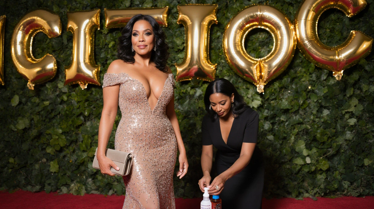 Sheryl Lee Ralph’s Red-Carpet Secret: Lidocaine & Glue