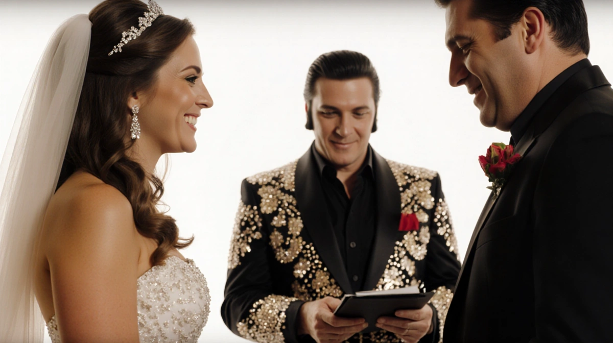 ‘Pawn Stars’ Rick Harrison Weds Angie in Vegas Elvis Chapel