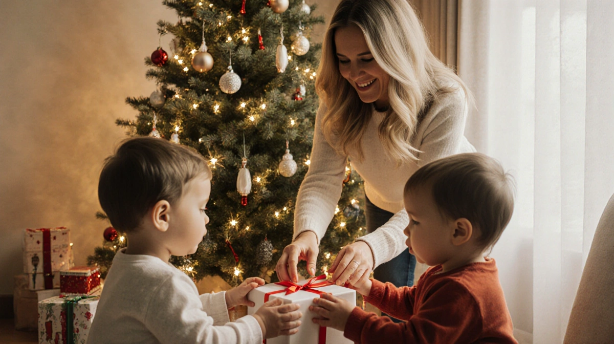 Kathy Hilton Passes Holiday Charity Torch to Grandkids