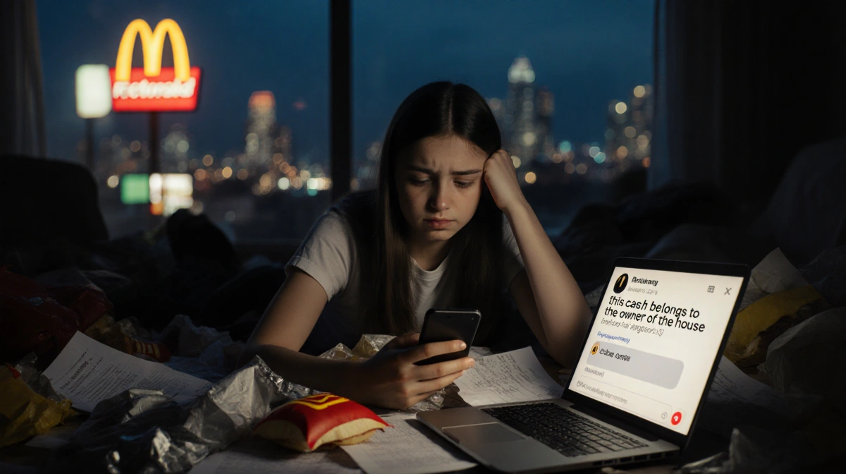 Parents Snap Photo of Teen’s Hidden Cash, Threaten to Take It