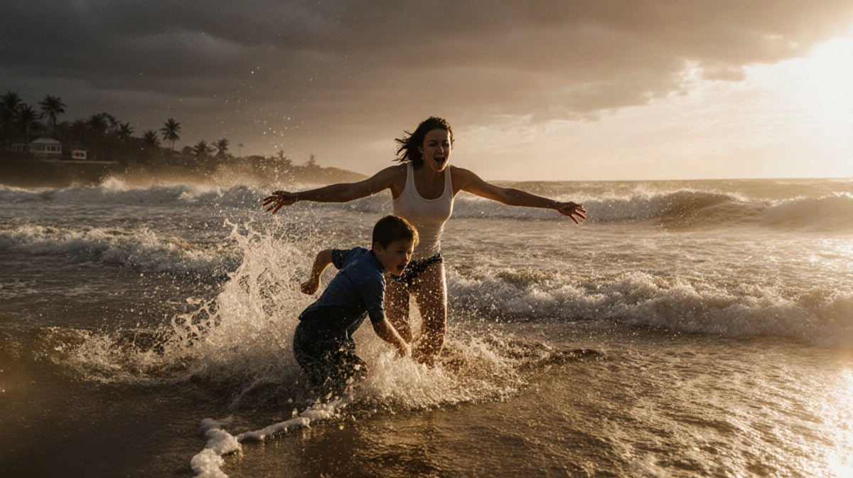 Australian Mom, 45, Dies Saving Son from Riptide