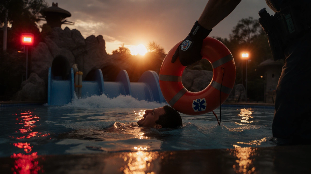 Man, 30s, Critical After Near-Drowning at Aussie Wave Pool