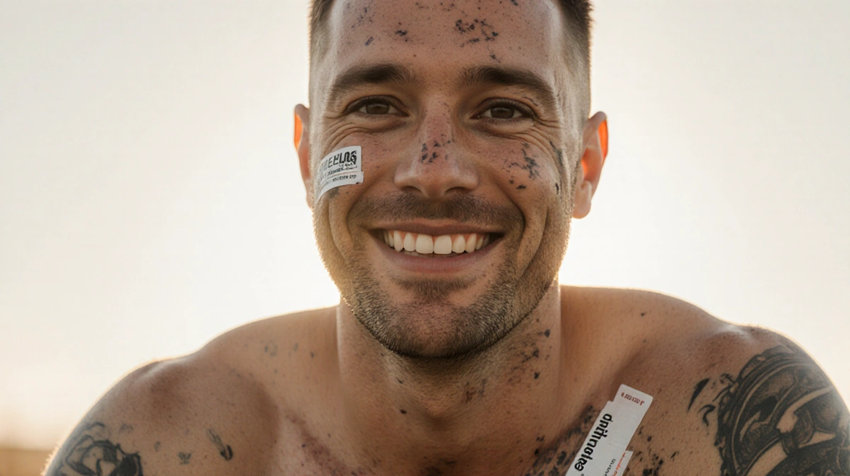 Jelly Roll Lied to Kids About Face Tattoos