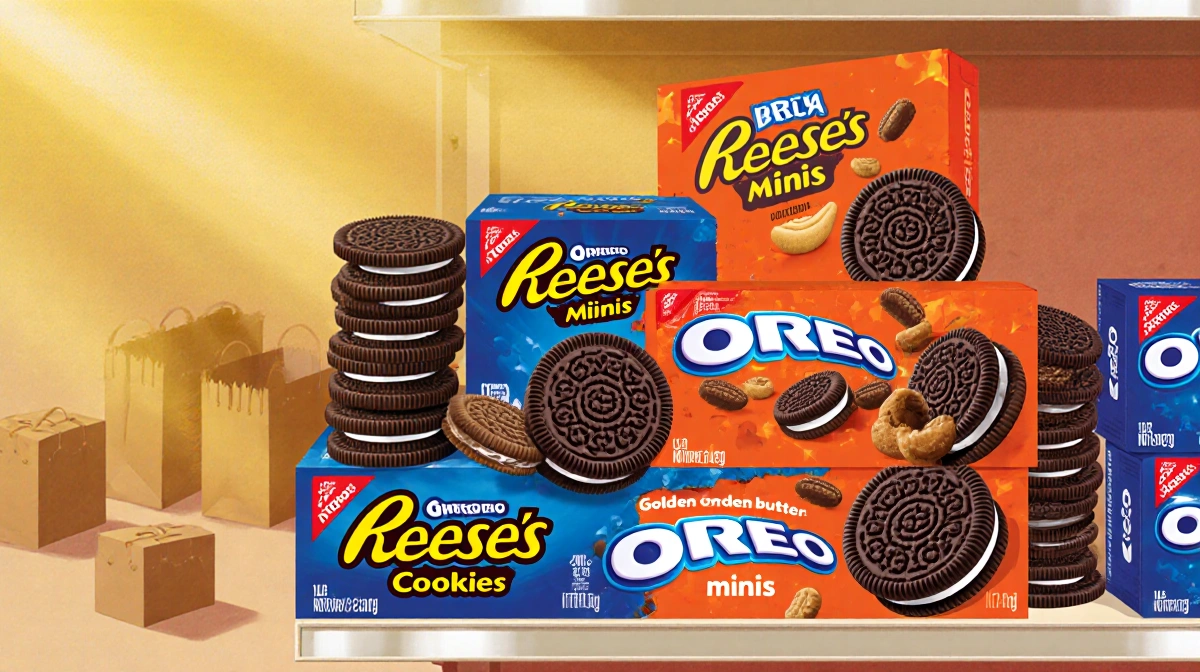 Oreo Reese’s Cookies Return to Grocery Stores Permanently