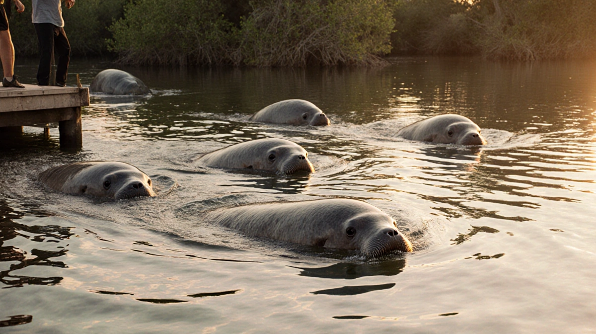 ZooTampa Sets Record with 26 Manatee Releases in 2025