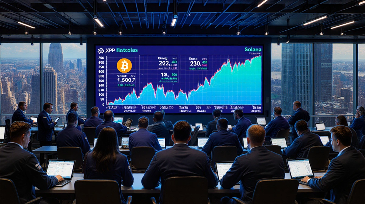 XRP and Solana Triple as Bitcoin Funds Lag in 2025