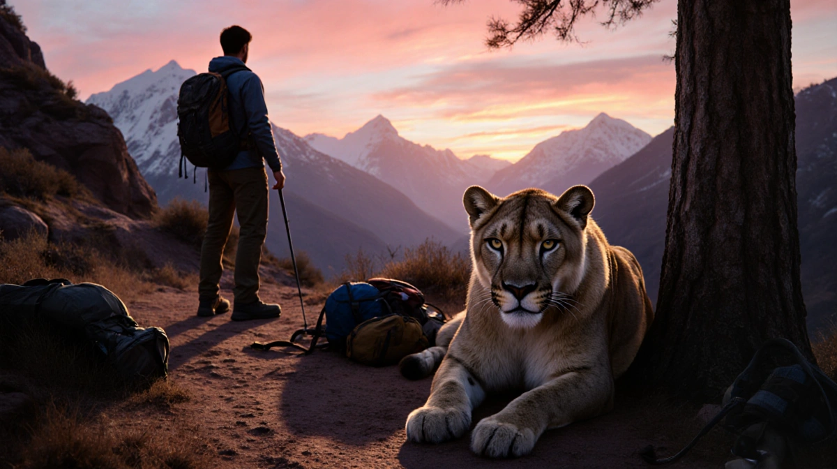 Hiker Fights Off Mountain Lion, Woman Dies on Same Trail