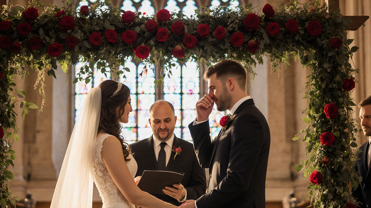 Zach Bryan’s Spanish Wedding Photos Reveal Tearful Altar Moment