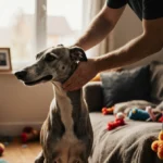 After 1,064 Days in Care, Bobby the Greyhound Finds Forever Home