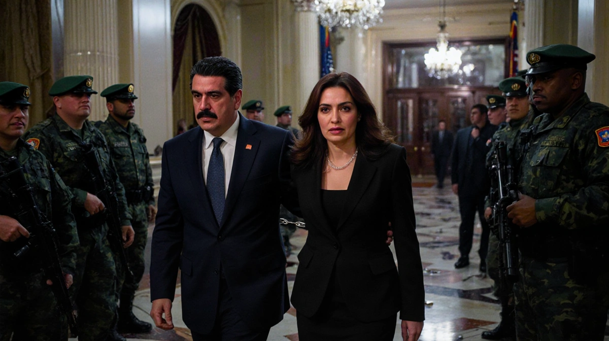 Maduro and Wife Cilia Flores Captured by U.S. on Drug Charges